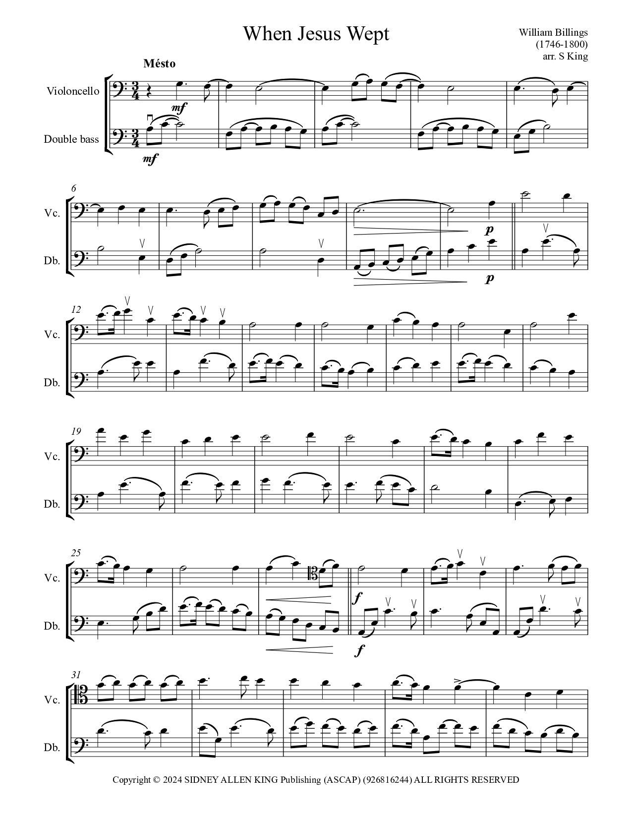 Five Old Hymns