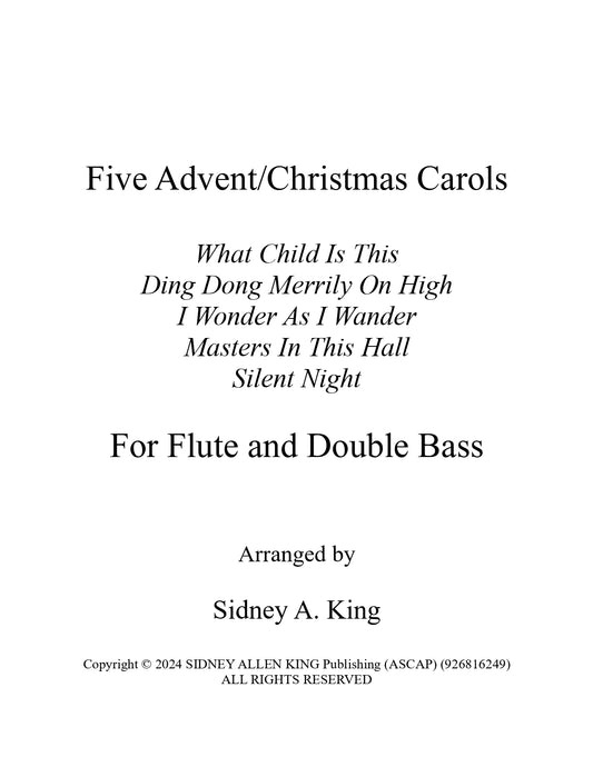 Five Advent/Christmas Carols